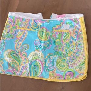 Lilly Pulitzer pastel skirt